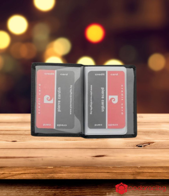 Стилен подаръчен сет PIERRE CARDIN - калъф за документи и химикал