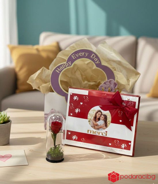 Романтичен подарък за жена с персонализация