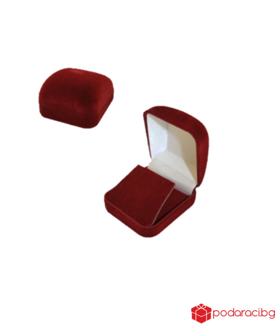 Сребърни обеци Панделка с перла