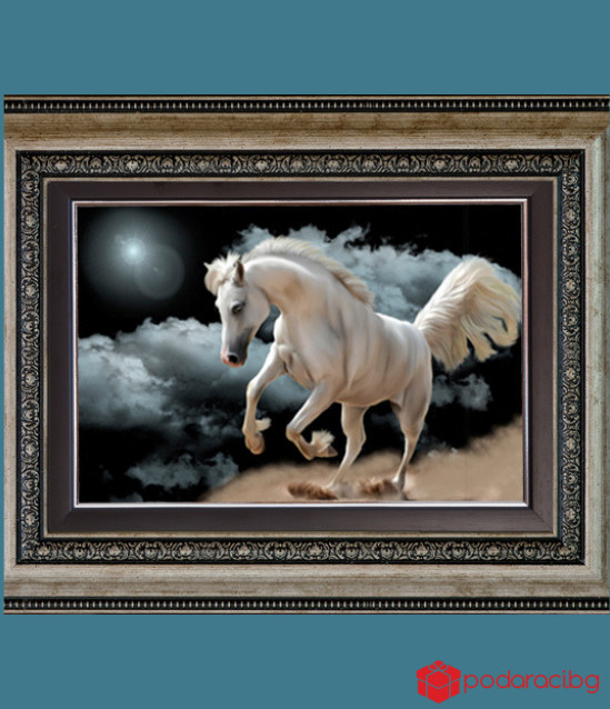 Репродукция Доминантно Бял Ат