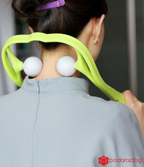 Удобен масажор за врат