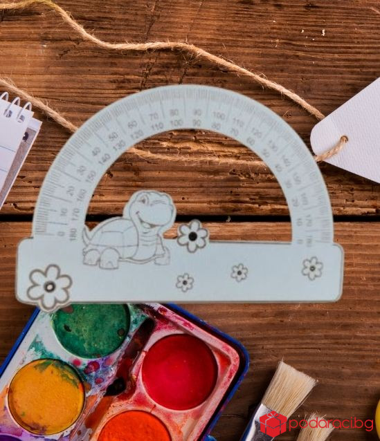 Транспортир от МДФ