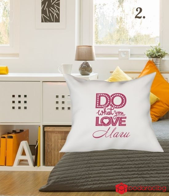 Персонализирана калъфка за възглавничка за тийнейджърка