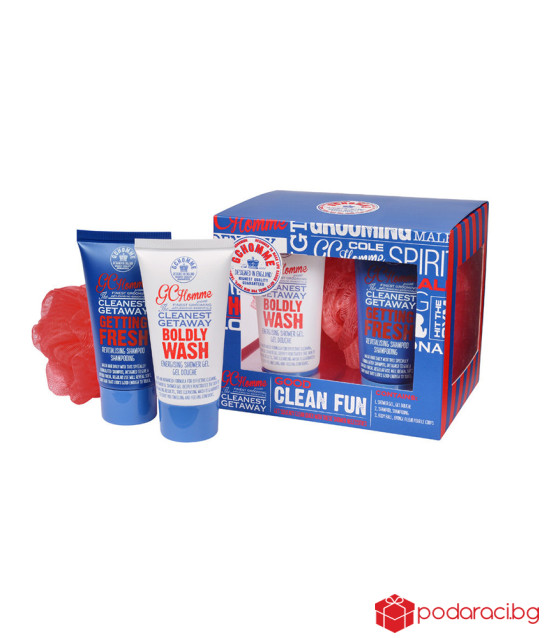 Мъжки козметичен комплект от 3 части