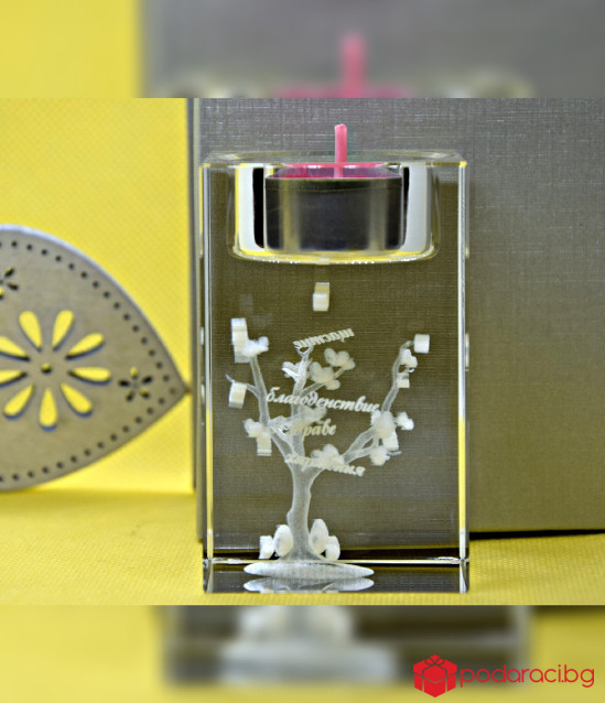 Кристален свещник