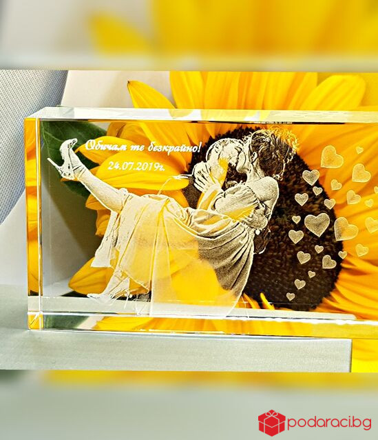 Кристален плакет 2D