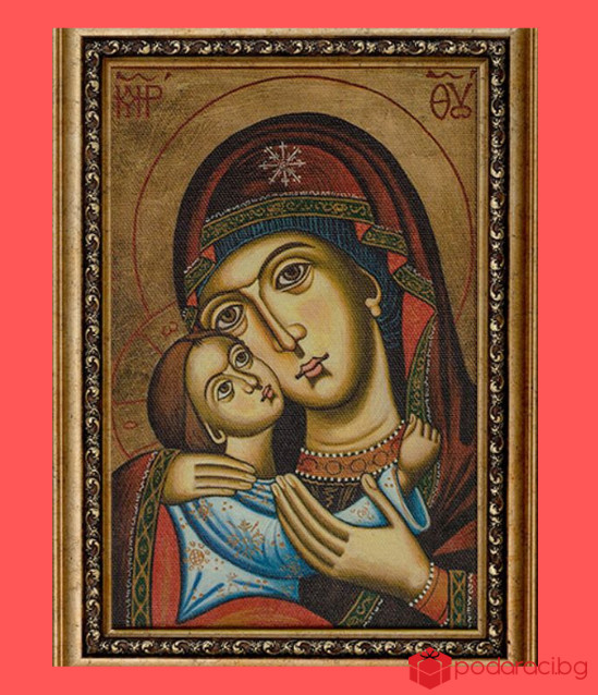 Репродукция на икона Света Богородица с Младенеца