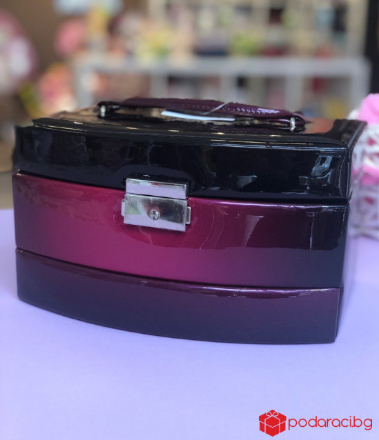 Кутия за бижута Burgundy