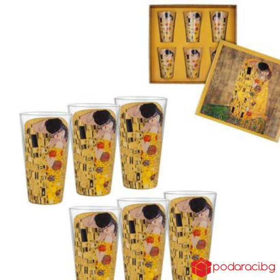 The Kiss 6 чаши за вода