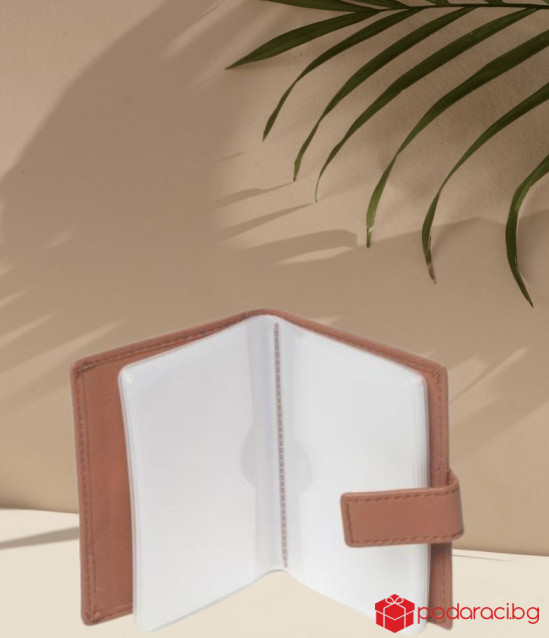 Дамски визитник цвят Пепел от рози - ROSSI