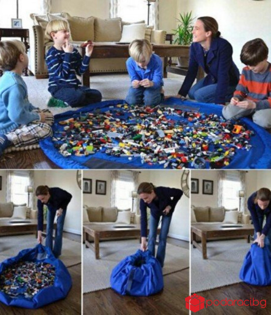 Чанта-органайзер за детски играчки