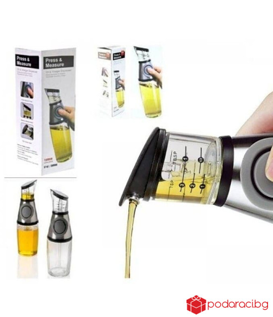 Диспенсър с дозатор за олио или оцет