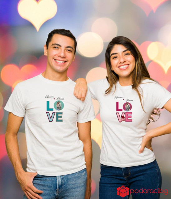 Set T-shirts my favorite and my favorite