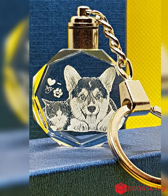 Кристален ключодържател