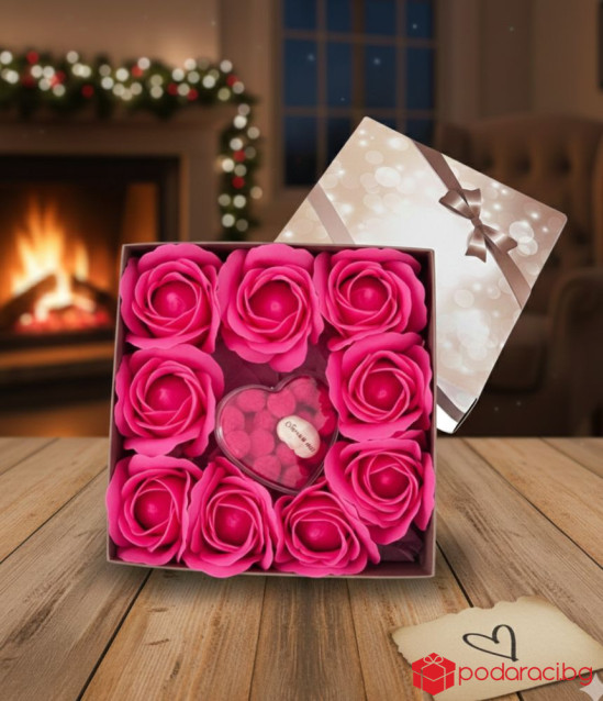 Романтичен комплект Обичам те