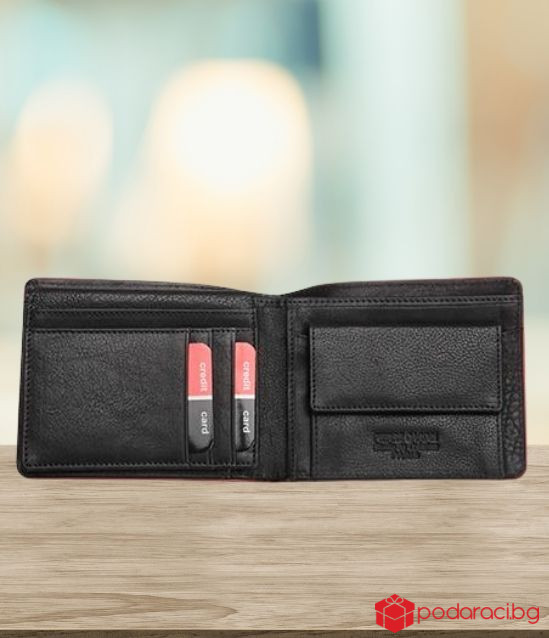 Сет от портфейл и колан - Pierre Cardin - 115 см