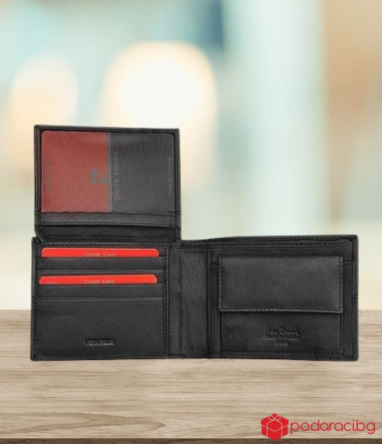 Сет от портфейл и колан - Pierre Cardin - 130 см