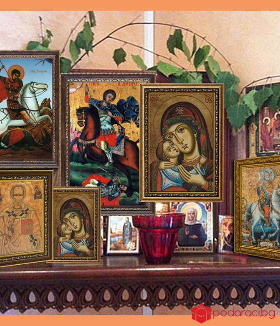 Репродукция на икона Свети Димитър