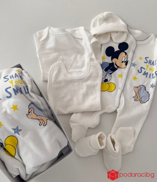Комплект за новородено момченце