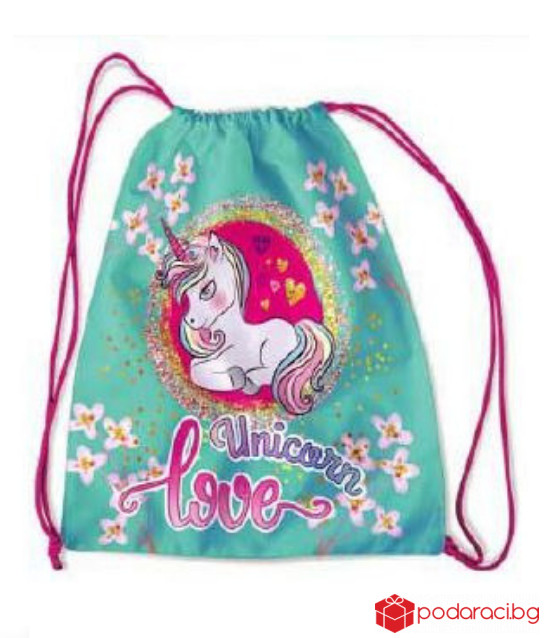 Чанта за спорт Unicorn Love