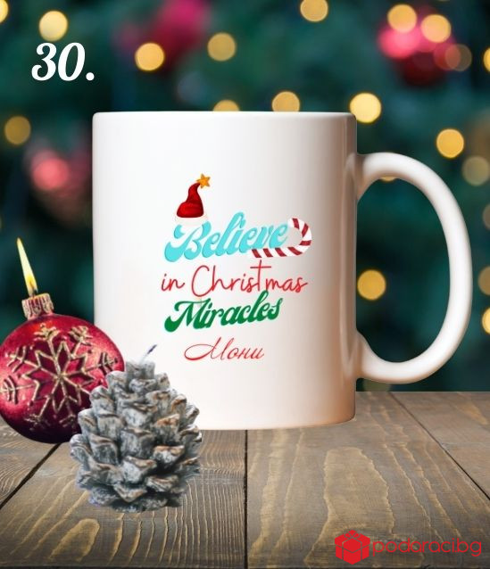 Коледна чаша с персонализация