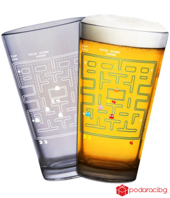 Чаша за бира Pac Man