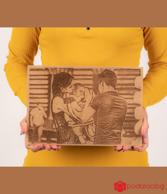 Гравюра размер А4