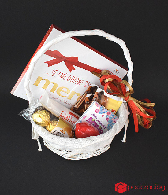 Подаръчна кошница Благодаря, мамо