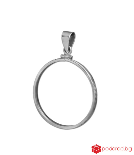 Сребърен медальон Архангел Михаил