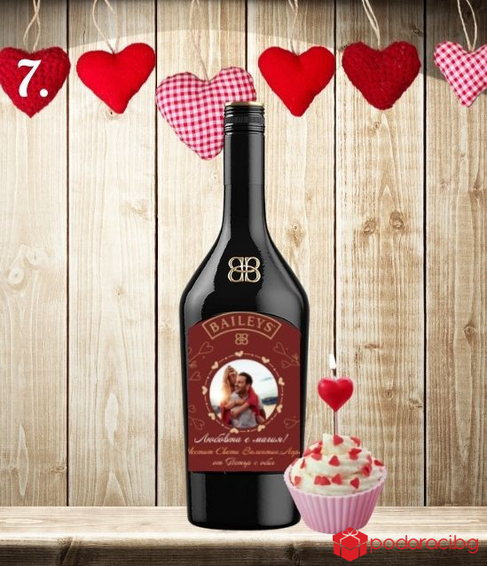 Персонализиран Бейлис за Свети Валентин