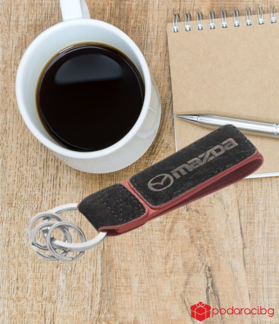 Ключодържател SILVER FLAME с лого на Mazda