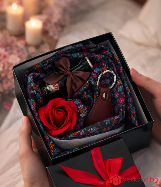 Комплект „Цветна нежност“ за Баба