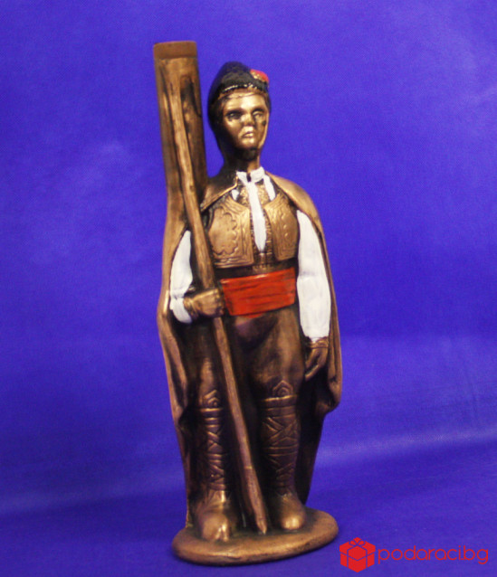 Бутилка вино Български фолклор, мъж