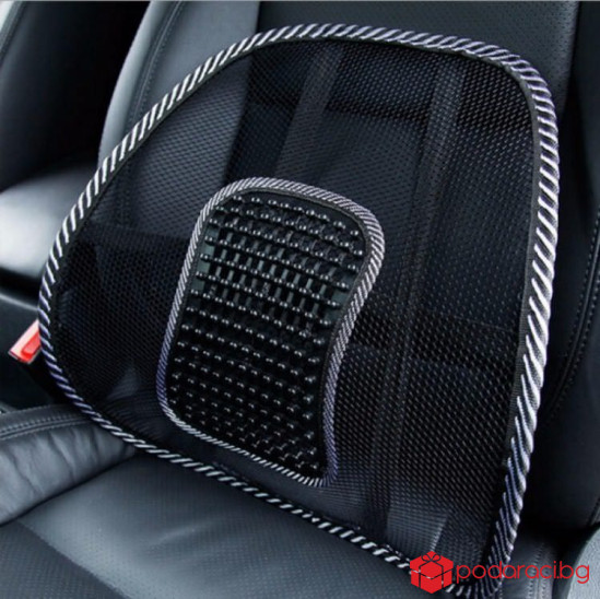 Анатомична облегалка за стол и автомобилна седалка