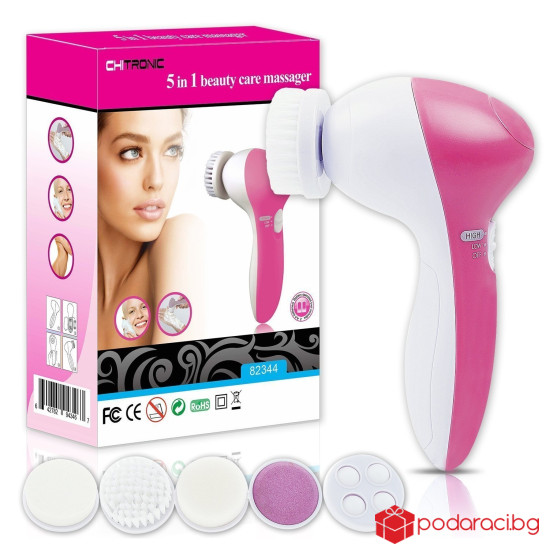 Електрическа четка масажор за почистване на лице