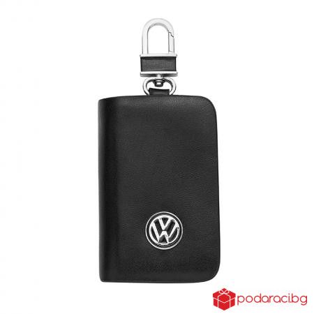 Ключодържател с лого на Volkswagen- черен