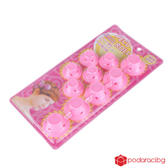 Силиконови ролки за лесни къдрици Peco Roll