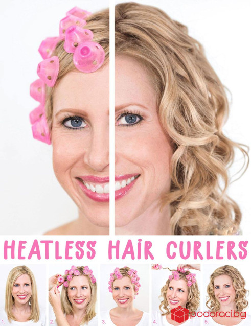 Силиконови ролки за лесни къдрици Peco Roll