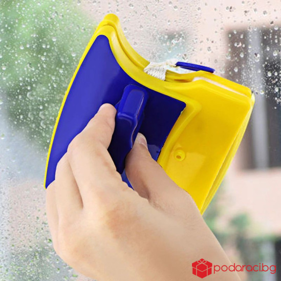 Силна магнитна стъклочистачка за двустранно почистване