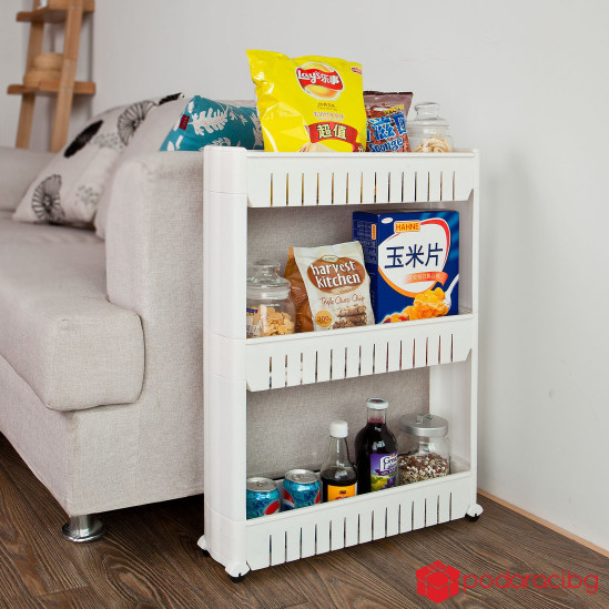 Пластмасова етажерка за баня