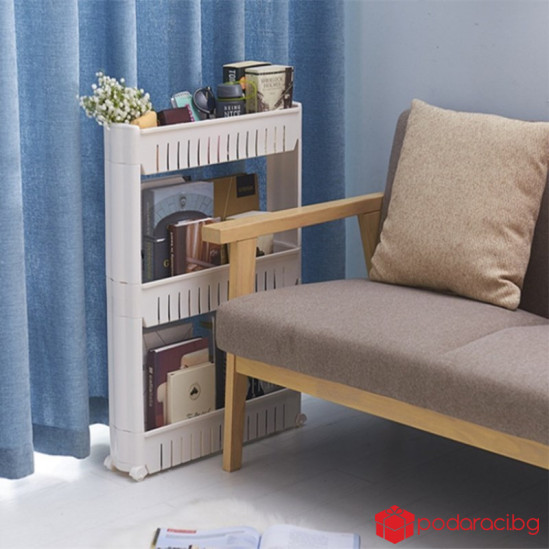 Пластмасова етажерка за баня