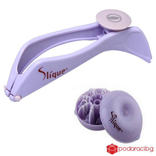 Обезкосмяване на  лицето с конец Slique