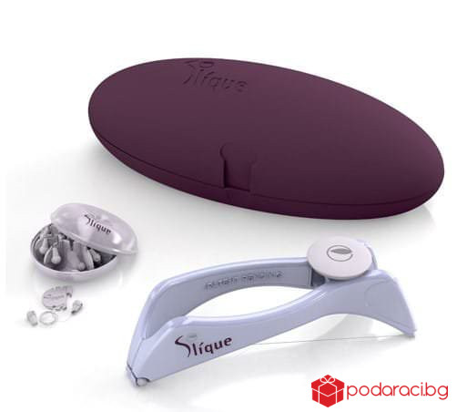 Обезкосмяване на  лицето с конец Slique