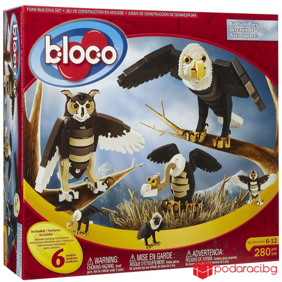 Пъзел Bloco 3D EVA Птиците