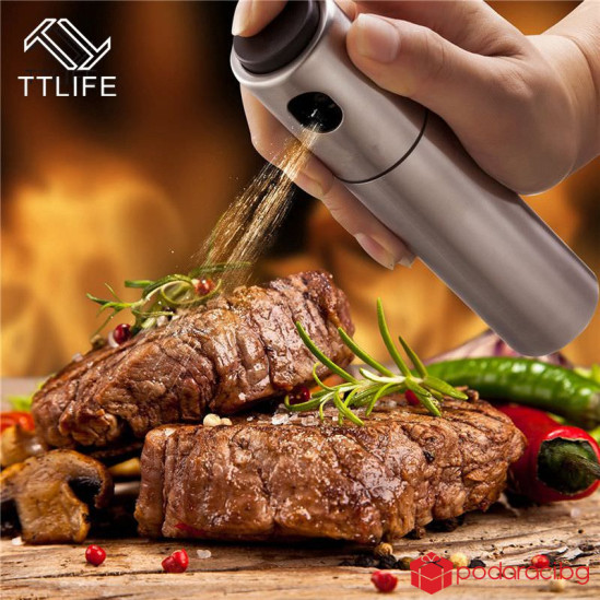 Алуминиев спрей-дозатор за олио и оцет