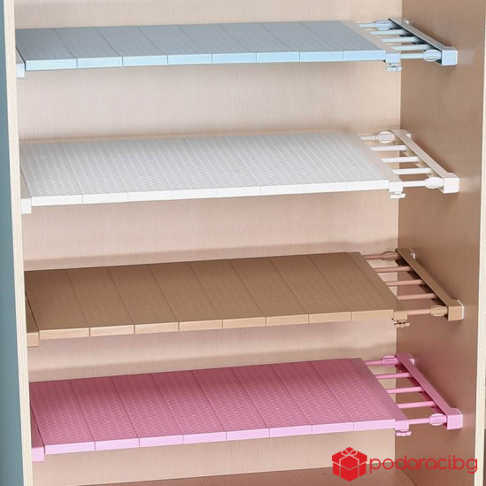 Регулируема стойка-органайзер  за гардероб и шкаф