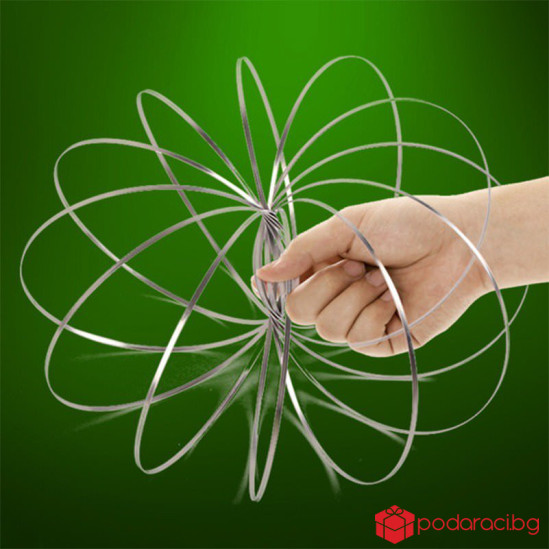 Забавна кинетична спирала Magic Rings