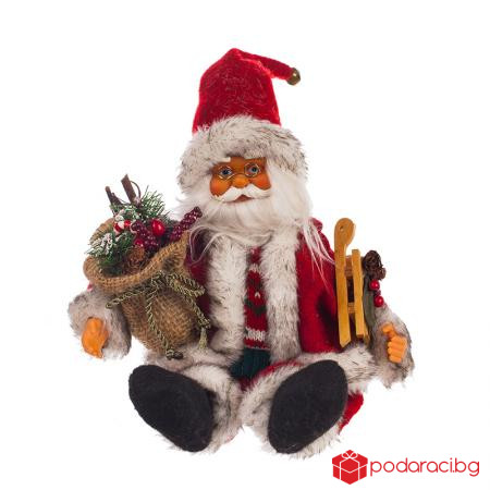 Дядо Коледа музикална фигурка