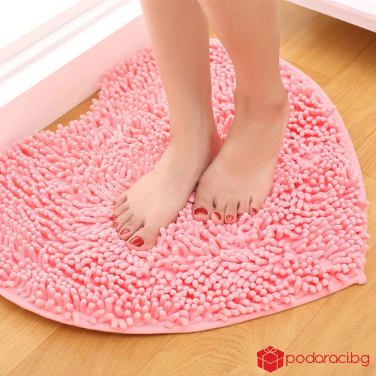 Постелка с формата на сърце