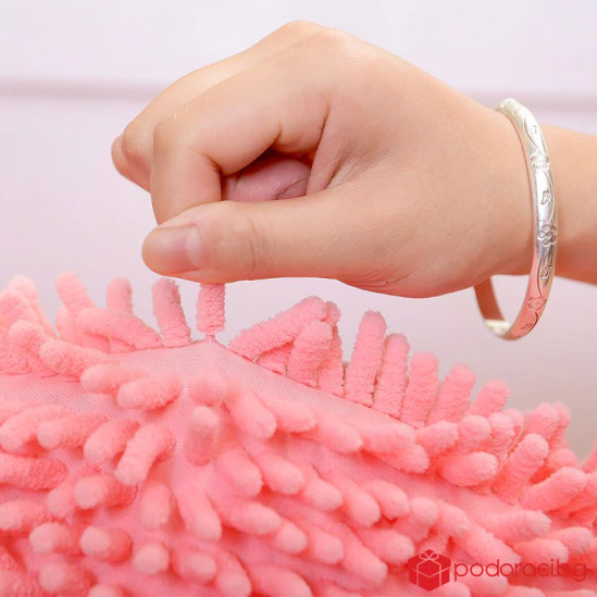 Постелка с формата на сърце